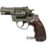Револьвер под патрон Флобера Stalker 2.5 Titanium (коричневая рукоять)