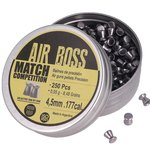 Свинцовые пули AIR BOSS Mach Competition 4.5 mm (250 шт) 0,55 г