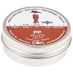 Бессвинцовые пули Coal PP, 4,5 мм , 0,25г, 150шт/уп (150PP45)