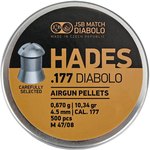 Свинцовые пули JSB Diabolo Hades, 4,5 мм ,0.670 гр, 500 шт/уп (546292-500)