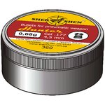 Свинцовые пули Shershen 0,68г Hunter 360 шт (1057.00.31), Количество в упаковке: 360 шт.