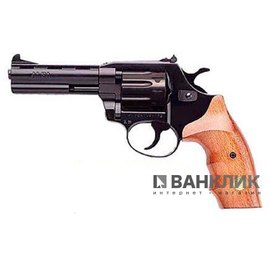 Револьвер под патрон Флобера Alfa 441 (черный, дерево)
