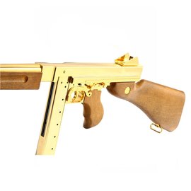 Пневматичний пістолет-кулемет Umarex Legends M1A1 Legendary Gold (5.8391), зображення 2