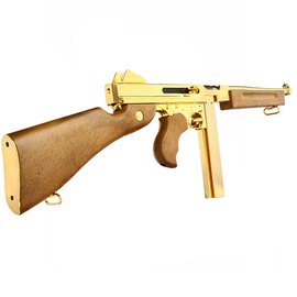 Пневматичний пістолет-кулемет Umarex Legends M1A1 Legendary Gold (5.8391), зображення 3