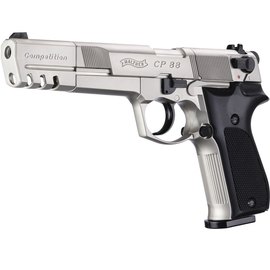 Пневматический пистолет Umarex Walther CP88 6&rdquo; Compatition nickel (416.00.08), изображение 2