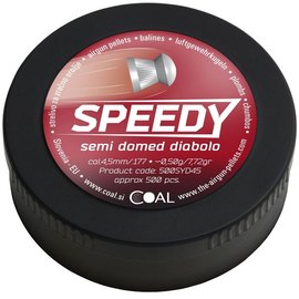 Свинцеві кулі Coal Speedy, 4,5 мм, 0,50 г, 500шт/уп (500SYD45)