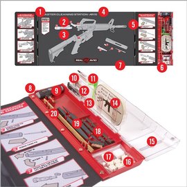 Набір для чищення Real Avid Master Cleaning Station - AR15 (AVMCS-AR), зображення 2