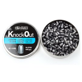 Свинцовые пули JSB Diabolo KnockOut Slugs 4,52 мм , 0,870 г, 400 шт/уп (546126-400), изображение 2