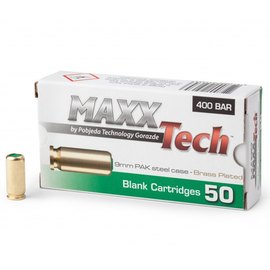 Патрони холості пістолетні Maxx Tech 9 mm
