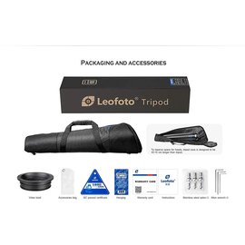 Трипод Leofoto для оптики, карбон LM-324CL, изображение 4