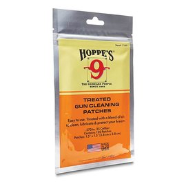 Промасленный патч для чистки Hoppe's .30 (120 шт.в упак.) (1199)