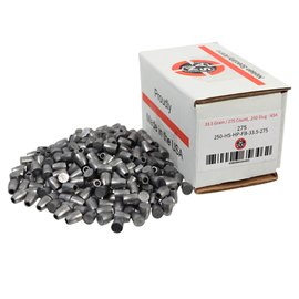 Свинцовые пули NSA 6,35 мм 33,5 Gr/2,17 g, 275 шт/уп (250-HS-HP-FB-33.5-275)