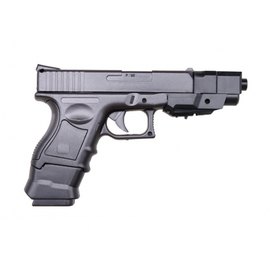 Страйкбольный пистолет D-Boys Glock 26 Advanced CO2 Black (29830), изображение 2