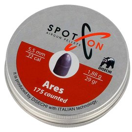 Свинцовые пули Spoton Ares 175 шт, 5,5 мм, 1,88 г, изображение 5