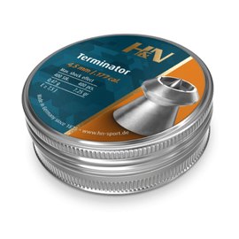 Свинцовые пули H&N Terminator 400 шт/уп, 0,47 г 4,5 мм (92214500003)