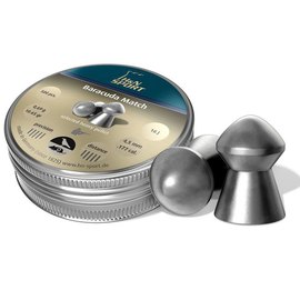 Свинцовые пули H&N Diabolo Baracuda Match, smooth, 500 шт/уп, 0,69 гр 4,5 мм