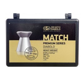 Свинцовые пули JSB Match Premium heavy 4.49 мм, 0.535 г 200 шт (1024-200)
