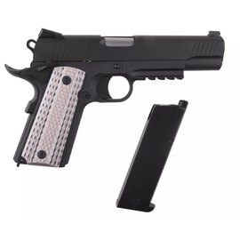 Страйкбольный пистолет WE Colt 1911 M45A1 Black (28199), изображение 6
