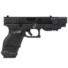 Страйкбольный пистолет D-Boys Glock 26 Advanced Full Auto Green Gas Black (29834), изображение 5