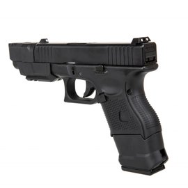 Страйкбольный пистолет D-Boys Glock 26 Advanced Green Gas Black (29833), изображение 6
