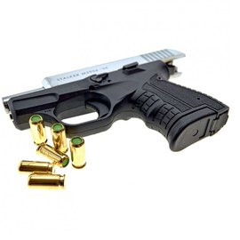 Стартовый пистолет Stalker M906 Chrome, Цвет: Chrome, изображение 5