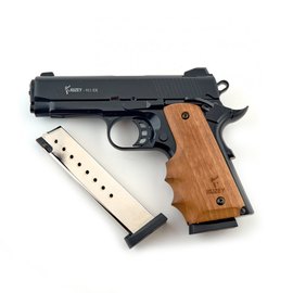Стартовый пистолет Kuzey 911SX Black/Wooden, Цвет: Black/Brown, изображение 3