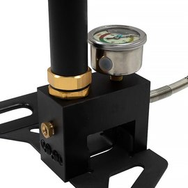 Насос высокого давления Zbroia для PCP 300 Bar ZY0013SS 3-х ступенчатый, большой манометр Black/Silver, изображение 5