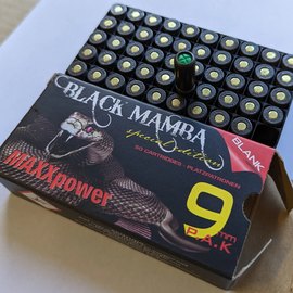 Патрони холості пістолетні Maxx Tech Black Mamba 9 mm, зображення 3