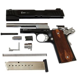 Стартовый пистолет Kuzey 911T Black/Brown Wooden, изображение 5