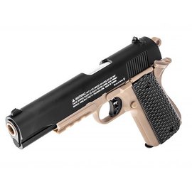Пневматический пистолет Crosman Spring Powered S1911KT, изображение 3