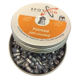Свинцовые пули Spoton Pointed 200 шт, 5,5 мм, 1,4 г, изображение 3