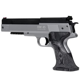 Пневматический пистолет Weihrauch HW 45 Silver Star кал. 4,5 мм (10.450200-30), изображение 2