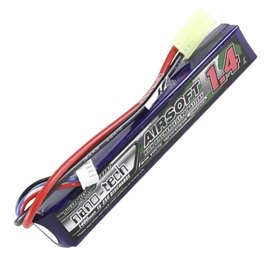 Аккумулятор Turnigy Nano-Tech LiPo 7.4v 1400mAh 15~25C (5489)