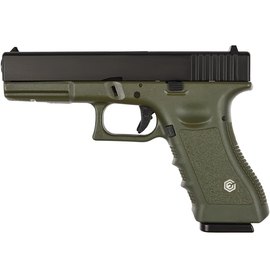 Страйкбольный пистолет Evolution E017 Gas 6 мм OD Green (EP0217-G)