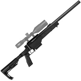 Страйкбольная снайперская винтовка Novritsch SSG11 Thrust 6.4mm 6.5J Black (33622), изображение 3