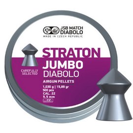 Свинцовые пули JSB Diabolo Straton Jumbo 5.50 мм, 1.03 г 250 шт (546238-250), Количество в упаковке: 250 шт.