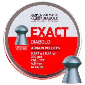 Свинцовые пули JSB Diabolo Exact, 4,5 мм, 0,547 г 200шт/уп (546235-200)