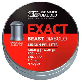 Cвинцеві кулі JSB Diabolo Exact Beast, 4,52 мм, 1,05 гр. 200шт (546279-200), Кількість в упаковці: 200 шт.