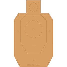 Мишень ИБИС IDPA, картон (103.00.58)
