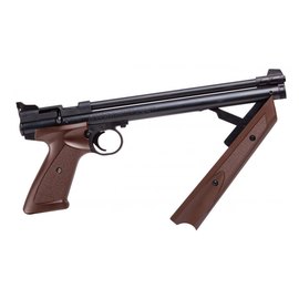 Пневматический пистолет Crosman American Classic  коричневый (P1377BR), изображение 3