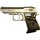 Сигнальный пистолет Ekol Lady 9mm позолота, Цвет: Gold