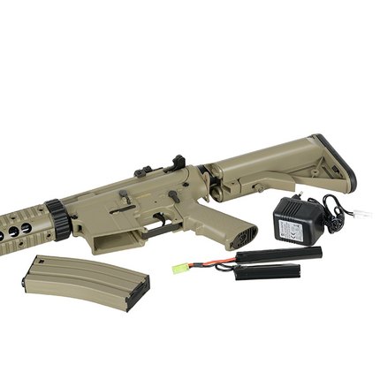 Страйкбольна штурмова гвинтівка Cyma CM.513 Tan (31277) - купити в