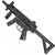 Страйкбольний пістолет-кулемет Jing Gong MP5K JG203 Black (30749)
