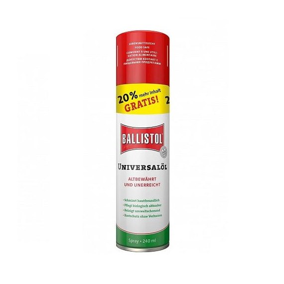 Масло збройове Ballistol 240 мл (34640), Об`єм: 240 мл