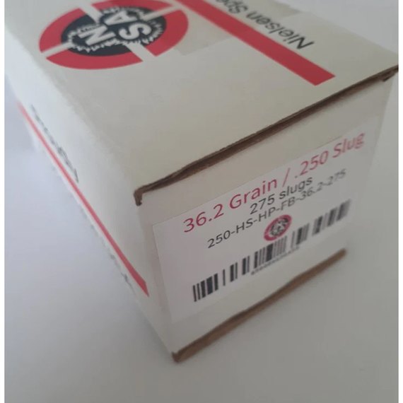 Свинцовые пули NSA 6,35 мм 36.2 Gr/2,34 g, 275 шт/уп (250-HS-HP-FB-36.2-275)