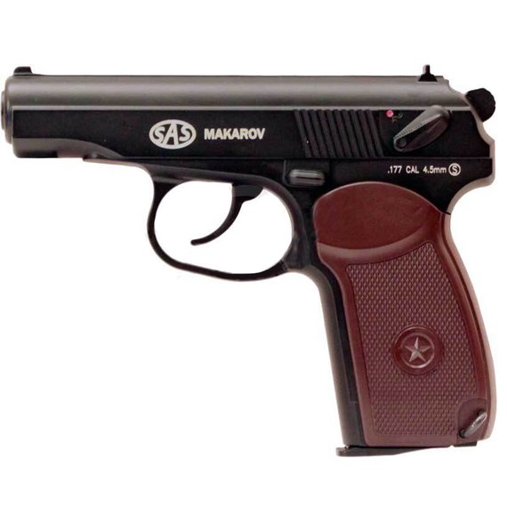 Пневматический пистолет SAS Makarov Pellet 4,5 мм (AAKCPD441AZB)