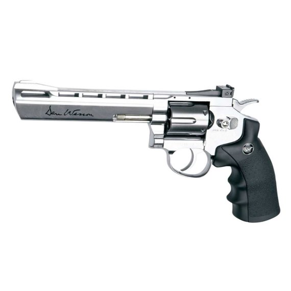 Револьвер пневматический ASG Dan Wesson 6'' Silver 4,5 мм