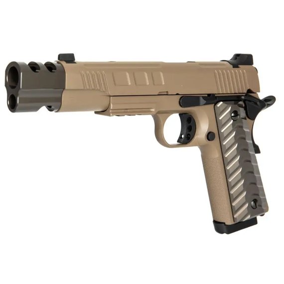 Страйкбольный пистолет KJW KP-16 Green Gas (28201), изображение 2