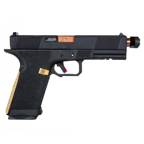 Страйкбольний пістолет Specna Arms SAI BLU Glock 17 Edition Green Gas (27367), зображення 6