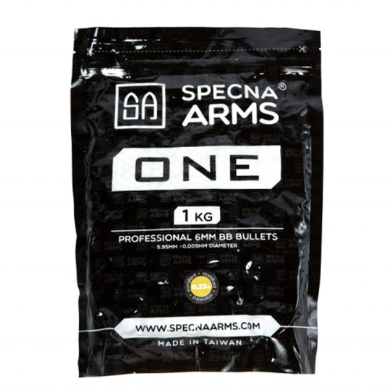 Страйкбольні кульки Specna Arms One 0.23 гр 4300 шт/уп White (28194)